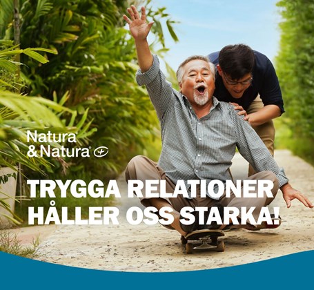 Natura Web banner - Trygga relationer (Website Sweden)